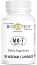 Bio-Tech Pharmacal MK-7 (Vitamine K2), 100 plantaardige capsules 