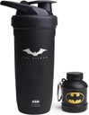 Smartshake DC Comic Bundle - Batman Protein Shaker Bottle 