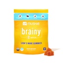 Mushie 100% Biologische Leeuwen Mane Paddo Gummies - 2000mg (75mg A & B-Glucans) voor Brain Health, Focus & Memory - 60 Biologische Leeuwen Mane Gummies voor Volwassenen & Kids