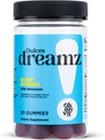 Oh mijn slachtoffer! Dulces Dreamz 2 mg Melatonine Gummies te ondersteunen normale slaap met L-Theanine, en citroenbalsem, fruit smaak voor volwassenen, 30 Tellen