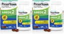 PreserVision AREDS 2 Eye Vitamine & Mineral Supplement, Bevat Luteïne, Vitamine C, Zeaxanthine, Zink & Vitamine E, 120 Softgels (Verpakking mei Vary) (verpakking van 2)