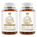 VITA GLOBE Mushroom Complex Gummies 250mg met Reishi, Lion