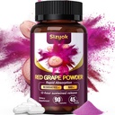 Piceid Resveratrol Supplement and NAD+ Cell Regenerator, Ultra High Purity & Bioavailable, Support Heart Health, Blood Flow, Cellular Energy Production & Metabolism, Red Grape Powder, 45 Day Supply-75