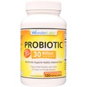 Wonder Laboratories Probiotic 30 Miljard Goede Bacteriën (8 Lactobacillus Strains en 2 Bifidobacterium Strains), Voeding ondersteunen een gezond spijsverteringssysteem, 120 capsules