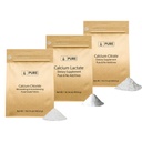 Pure Original Ingrediënten Calciumbundel (1lb) Calciumchloride, Calciumcitraat, Calcium Lactaat