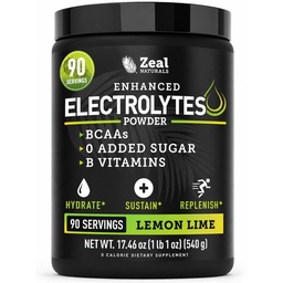 Zeal Naturals Electrolyte Powder Recovery Drink (90 Servings 