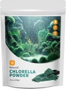 Chlorella Powder Natural met 10 oz - Chlorofyl Poeder, Ondersteunt Immuun Systeem en Lever Functie, Houd Jeugd, Vegan, Rich in Vegan Proteïne en Vitaminen.