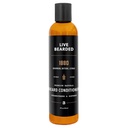 Live Bearded Beard Conditioner, 8 fl oz - Strengthens and Softens Facial Hair - Made in the USA - All-Natural Ingredients with Biotin, Caffeine | 1880 Scent - Bourbon, Bitters, Citrus