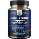 Preceptie mannelijke vruchtbaarheidssupplement - Semen Volume Booster met CoQ10, Maca Root, Methyl Folate & D-Aspartic Acid - Heren Vruchtbaarheid Supplement voor Sperma Motiliteit - Conceptie voor Hem, 90 Tel.