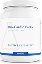 BIOTICS Research Bio Cardio Packs Handige dagelijkse supplement pakketten voor de gezondheid van het hart, essentiële vetzuren, uitgebreide voedingsformule, cardiovasculaire gezondheid 60 Packs