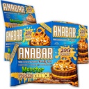 Anabar Protein Bar, The Protein-Packed Candy Bar, Amazing Tasting Protein Bar, No Sugar Alcohols, High Protein, Amazingly Delicious (12 Bars, Milk Chocolate Monster Cookie Crunch)
