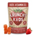 500IE Vitamine D3 Gummies - Biologische, plantaardige, suikervrije, echte aardbei, Allulose, MCT-Oil, Agave Ondersteunt Bones, Immuniteit, Mood & Sleep