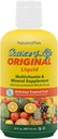 NaturesPlus Levensbron Vloeibaar, Tropisch Fruit - 30 fl oz, Pack of 3 - Multivitamine & Mineral Supplement - Glutenvrij, Vegetarisch - 90 Totaal