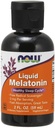 Nu Foods Liquid Melatonine, 2 Fl Oz, Pack van 2 (Verpakking mei Vary)