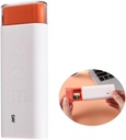 Reis pil Organizer 3 keer per dag, dagelijkse pil Box voor reizen, schattige draagbare pil Case pil Dispenser Mini pil houder voor supplementen, pillen, vitamines en medicijnen (White)