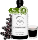 Elderberry Syrup by Elderlane - Elderberry Shots - Immune Support Supplement for Kids & Adults - Immune Boosters - Natural Immunity Booster - Made with Honing & Vlierbessen - Glutenvrije - 8.5 Fl Oz