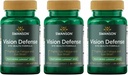 Swanson Vision Defense Antioxidant Vision Health Supplement Lutein Zeaxanthine Astaxanthine Broccoli Extract Bilberry Extract 60 Softgels Sgels (3 Pack)