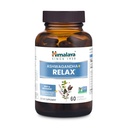 Himalaya Ashwagandha+ Relax, met GABA, Heilige Basil & Kamille voor Reset, Ontspanning & Stress Relief, Veganistisch, Glutenvrij, 540 mg, 60 Vegetarische Capsules, 1 maand levering
