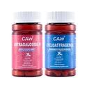 CAW Telomere Support Hypersorptie Cycloastragenol 10mg 30 capsules en Astragaloside IV 50mg 30 capsules