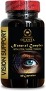 Vision Support Complex - Ondersteuning Sharp Vision, antioxidanten Supplement voor Ogen, Melkdistel Biologische, Taurine Supplement voor Ogen, Vitaminen voor Macula Gezondheid - 1 Fles