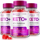 NutraRize (verpakking van 3 gescheurde resultaten Keto+ACV Gummies for Advanced Weight Loss, Ripped Results Reviews (180 Gummies)