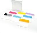 EZY DOSE Herbruikbare 7 dagen pil pouch set, duurzame Multi-Purpose Travel-Sized Containers, Inclusief Kleuren voor gemakkelijke identificatie, grote opslag, Clear, BPA Free, TSA goedgekeurd