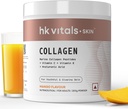 Vitals Skin Radiance Collageen Powder, Marine Collagen (Mango, 200 g), Collageen Supplementen voor vrouwen en mannen met biotine, vitamine C, E, natriumhyaluronaat, voor gezonde huid, haar & Nagels