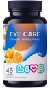 LIVS Oogverzorging, Luteïne en Zeaxanthine, 45 Oranje Gummies