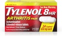 Tylenol 8 uur Artritis Pijnverlichting - Acetominofen Extended-Release Tablets, Pain Reliever / Koorts Reducer, 24 Caplets, 650 milligram elk (2-pack)