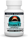 Bron Naturals Vitamine K2 Voordeel, voor bot en hart gezondheid*, 2200 mcg - 60 tabletten