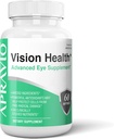 Vision Health Advanced Eye Supplement, AREDS2 Oogvitaminen w/Vitamine C, Vitamine E, Zink, Koper, Luteïne, Zeaxanthine, & Antioxidanten voor Eye Health & Eye Protection, 60ct