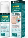 Silicone Scar Gel for Stretch Mark: 100% Silicone Scar Cream - Remove New Old Skin Scars 50g