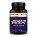 Dr. Mercola Lumbrokinase Enzymen - Vertraagde Release Formule - Dieetsupplement voor Cardiovasculaire en Energie Ondersteuning - Non-GMO, Glutenvrije & Soy-Free - 30 capsules (30 porties)