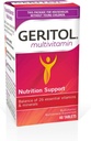 Geritol, Multivitamine Supplement, Bevat B-Vitaminen, Antioxidanten, Vitaminen C, E & D en ijzer, 26 Essentiële Vitaminen en Mineralen, Glutenvrije, Non-GMO, Geen kunstmatige zoetstoffen, 40 Tabletten