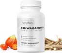 Ashwagandha voor Vrouwen Supplementen Capsules Vegan Stress Relief Immune Support Supplement Balanced Energieniveaus en Mood Organic