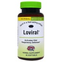 Kruiden, Etc. Loviral - Lung Health Supplement for Respiratory Defense & Support - Herbal Supplement with Lomatium, Pelargonium & OSHA - Glutenvrije - 60 Softgels (60 Servings)