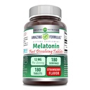 Verbazingwekkende Formules Melatonine 12 mg Per Serving Tablets Supplement 