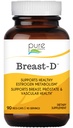 Borst D door Pure Essence - Natuurlijke Supplement voor Estrogeen Balance, Hormonale Acne, en Menopauze Ondersteuning met vitamine D3, Calcium, Green Tea en Lycopeen - 90 capsules