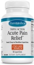 Euromedica Acute pijn verlichting - Dieetsupplement met BCM-95 Curcumine & BOS-10 Boswellia - Zwarte Sesamzaadolie supplement ter ondersteuning van de verlichting van incidentele ongemak - 60 vloeibare gels