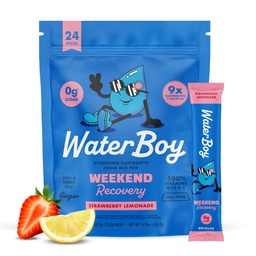 Waterboy Weekend Recovery 3200mg Electrolyte Powder Packets 