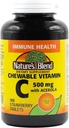 Nature's Blend Vitamine C Kauwbare Acerola, Aardbei 500 mg 100 tabletten