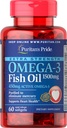 Puritans Pride Extra Strength Omega-3 Fish Oil 1500 Mg 450 Mg Active Omega-3 Softgels, 60 Count