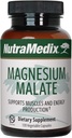 NutraMedix Magnesium Malate - Bone Health, Joint & Muscle Support - Enhanced Absorptie - Energy Support Supplement - May Help Vitamine D Absorptie (120 Vegetarische Capsules)