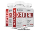 (3 Pack) Ketosyn Keto ACV Pillen 1275MG Keto Support Blend Capsule Alternatief voor Keto ACV Gummies samengesteld met Apple Cider Vinegar Extra Virgin Olive Oil Powder Green Tea Leaf 180 Capsules