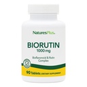 Natures Plus Biorutine 1000 mg - 90 tabletten - Bioflavonoïde en Rutine complex - Ondersteunt vasculaire functie en circulatie - Vegetarisch, Glutenvrij - 90 porties