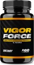 NutraRize Vigor Force voor mannen, High Performance Man Capsules, Alle Natuurlijke Dieet Supplement voor de algehele gezondheid en welzijn, Officiële Pillen 50 Review (60 Capsules)