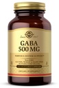 Solgar GABA 500 mg, 100 plantaardige capsules - Ontspanning en ondersteuning van het zenuwstelsel - Aminozuur - non-GMO, veganistisch, glutenvrij, zuivelvrij, Kosjer - 100 porties