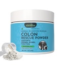 Animal Essentials Colon Rescue Powder - Herbal Digestieve Hulp voor honden en katten, Phytomucil, Gezonde Gastro-intestinale Tract, Gecertificeerde Biologische Kruiden, Geen conserveringsmiddelen, Glycerine-gebaseerde formule - 1 Oz