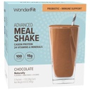 WonderFit By WonderSlim Protein Meal Replacement Shake, Chocolate, Probiotic & Immune Support, Glutenvrij (5ct)