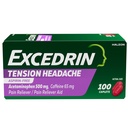 Excedrine Spanning Hoofdpijn Relief Caplets, Acetaminophen 500mg, Cafeïne 65mg, Pijn Relever, Aspirine-vrij, 100 Tellen